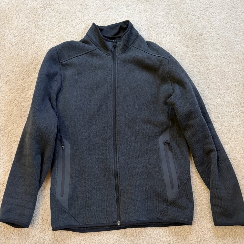 Arc'teryx Black Men's Fleece Jacket, Covert Cardigan